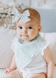 Copper Pearl Bandana Bibs