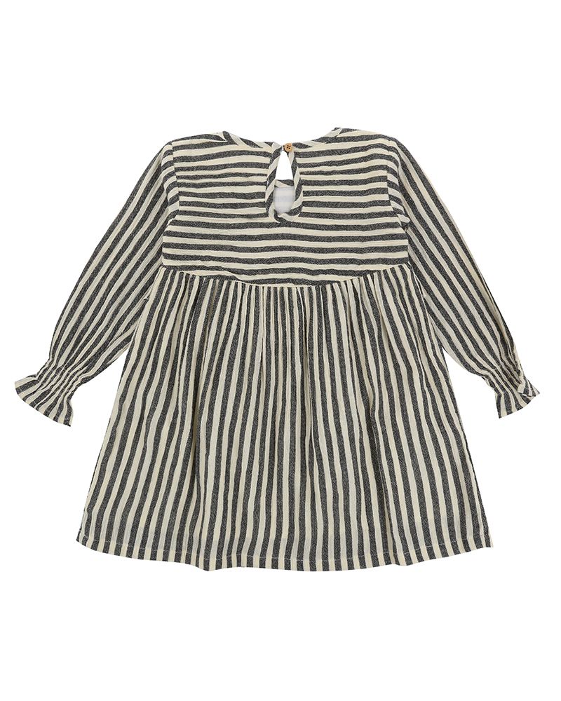 Woven Striped L/S Dress