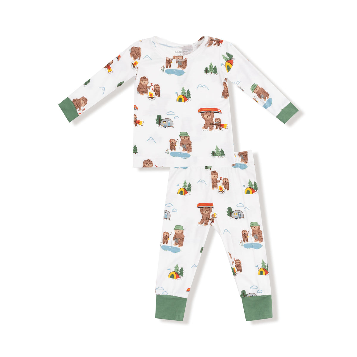Boy's Bamboo L/S 2 pc  Pj's
