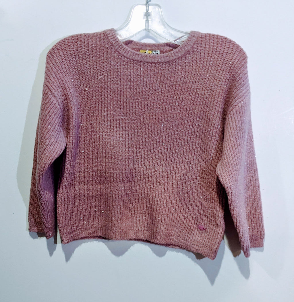 Girl Sweater w/Random Sequins