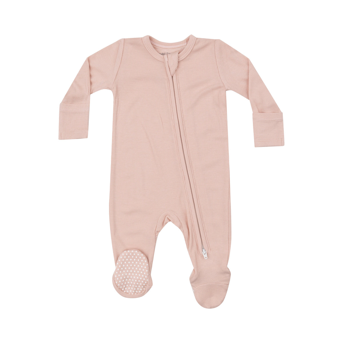 Solids Basic Zipper Footie Pj