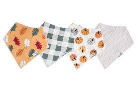 Copper Pearl Holiday Bibs