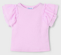 Girl Top Organza Ruffles