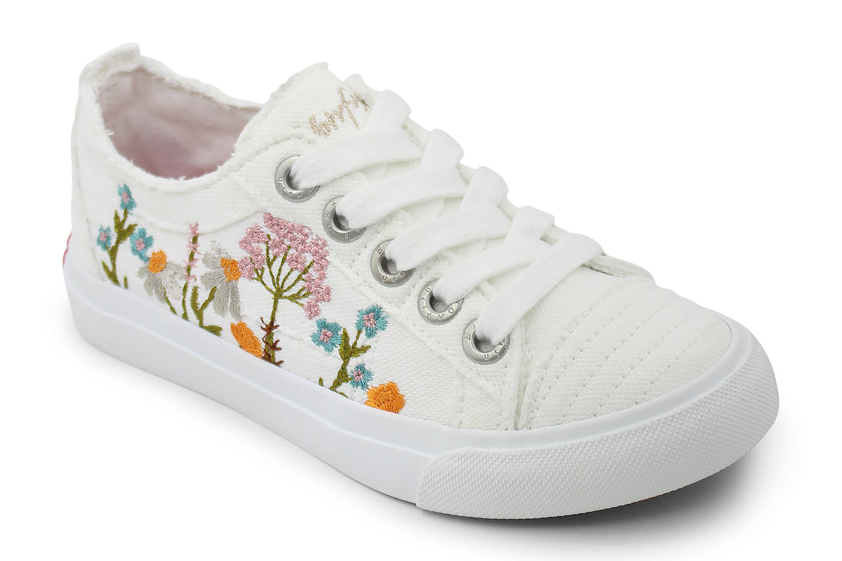 Junior Girls Emborder Fashion Sneakers