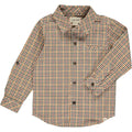 Boy L/S Woven Plaid shirt