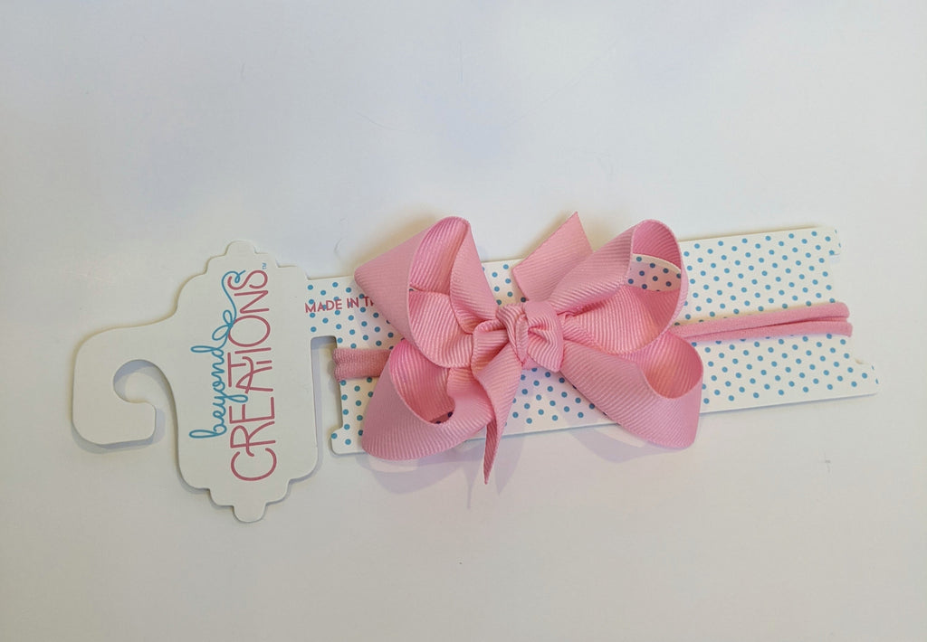 Med 3.5" Pantyhose Headband Bow