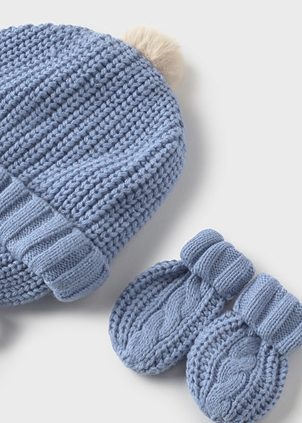 Baby Hat & Mitten Set