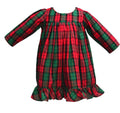 Baby & Toddler Girl Plaid Christmas Dress