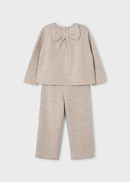 Girl Knit Pant Set