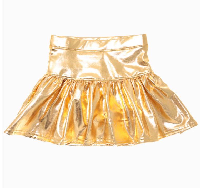 Holiday Metallic Skort