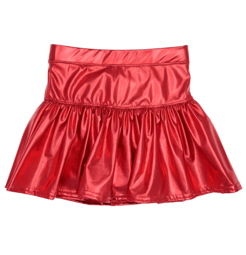 Holiday Metallic Skort