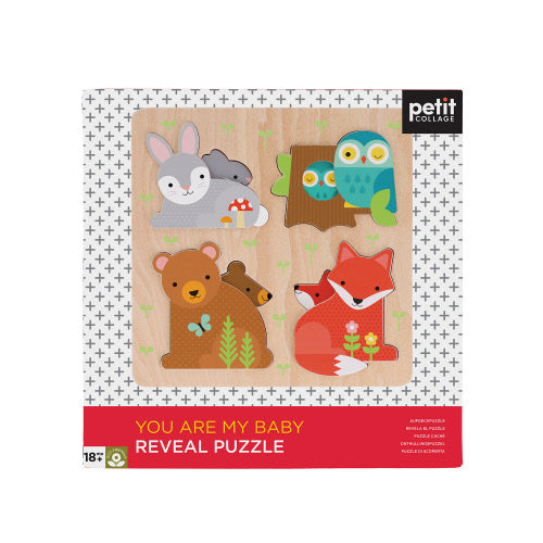 Toddler Wooden Reveal Puzzle