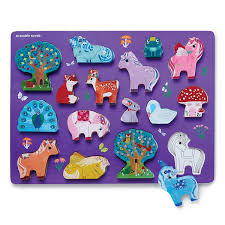 16 pc Wood Puzzle