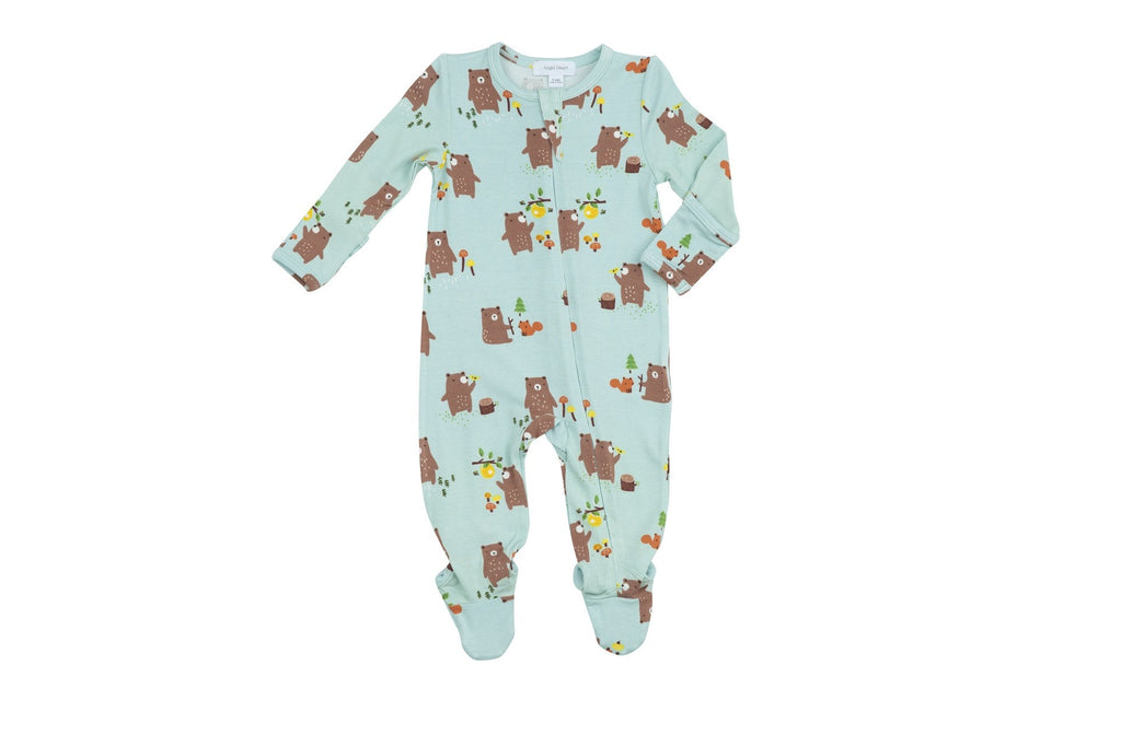 Boys Bamboo Footed Pj's