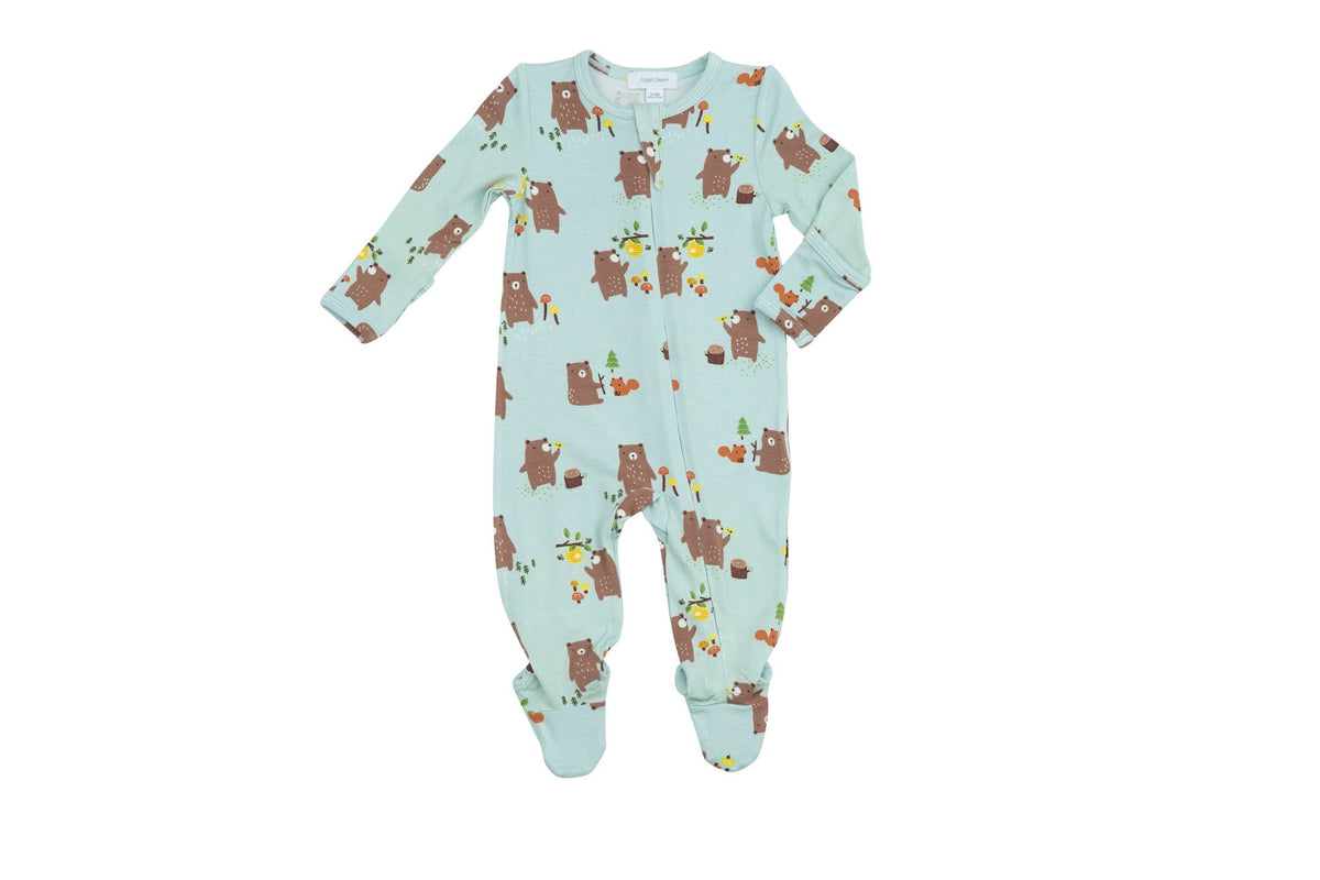 Boys Bamboo Footed Pj's