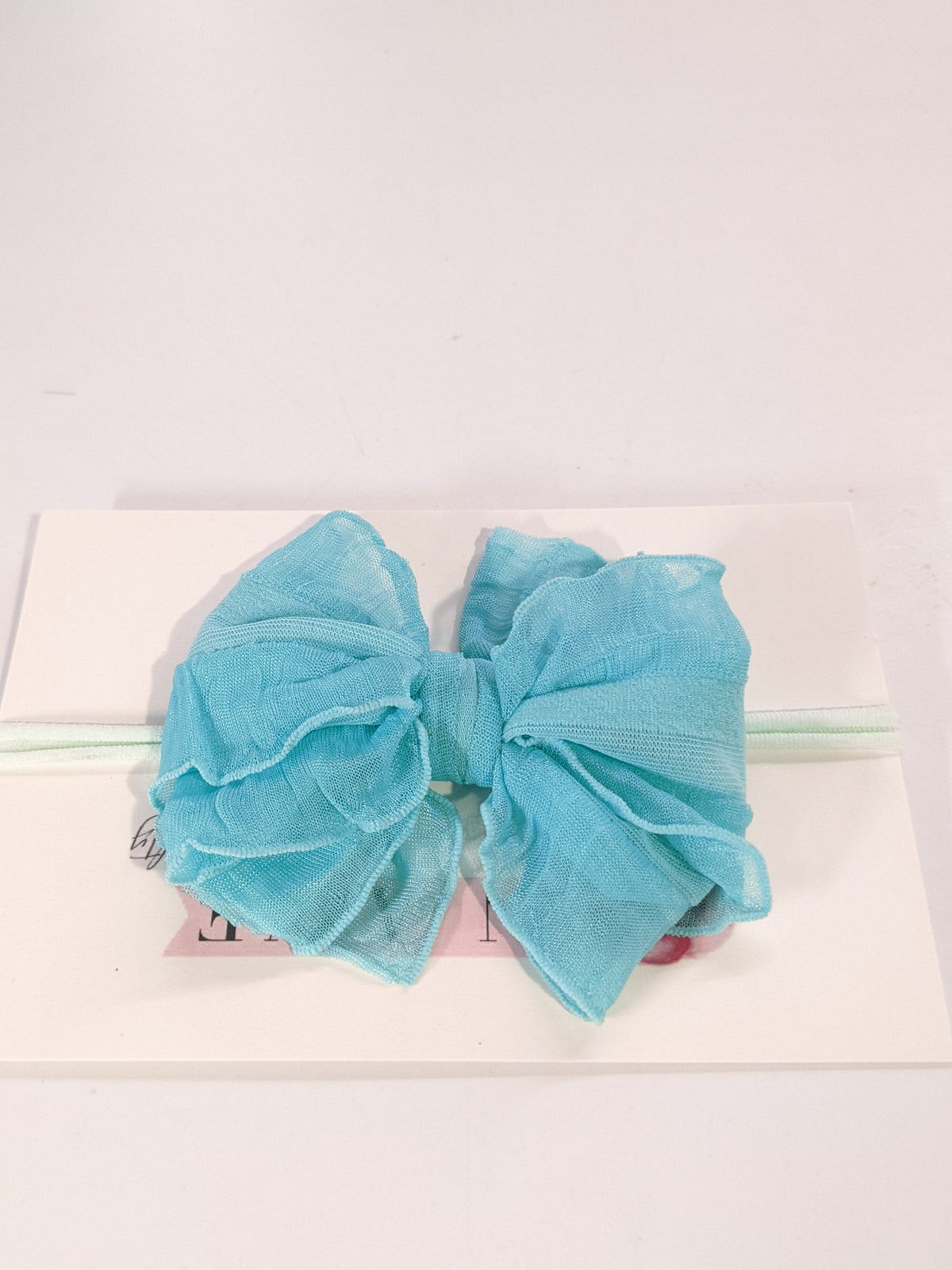 Mini Assortment Ruffled Headband w/Small Band