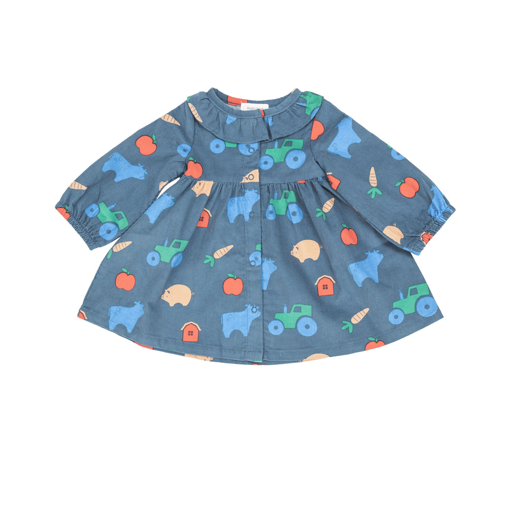 Baby & Toddler Ruffled Neck Dress