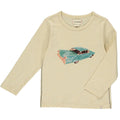 Boy Ragland Printed T-Shirt