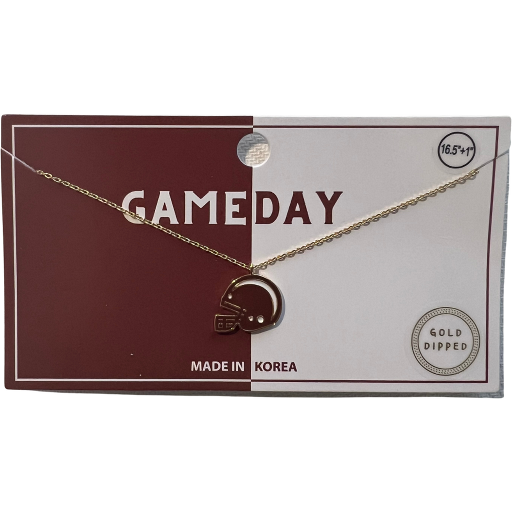 Football Helmet Necklace