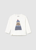 Baby Appliqued Walrus L/S T-Shirt