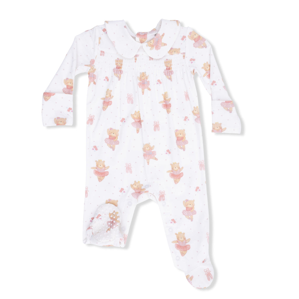 Girl Peter Pan Snap Footie