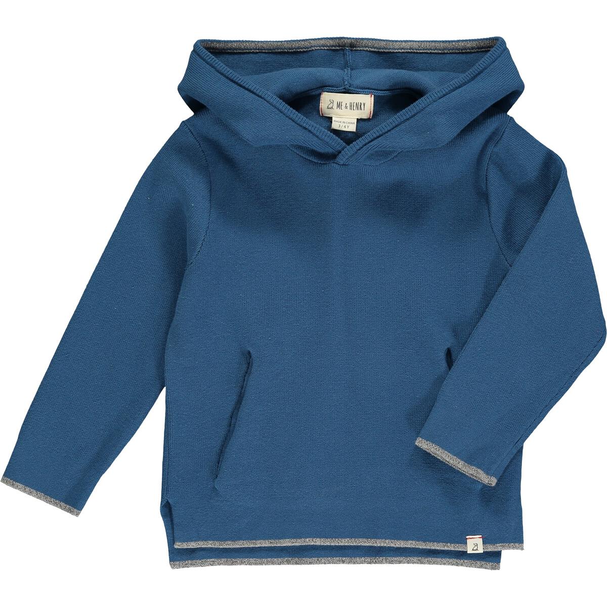 Knit Hooded Sweater