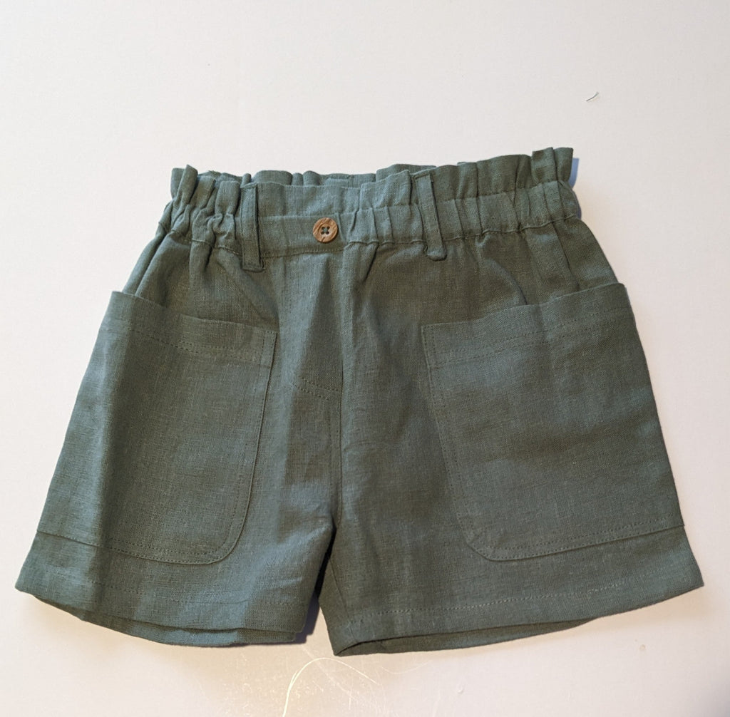 Girl Linen Shorts