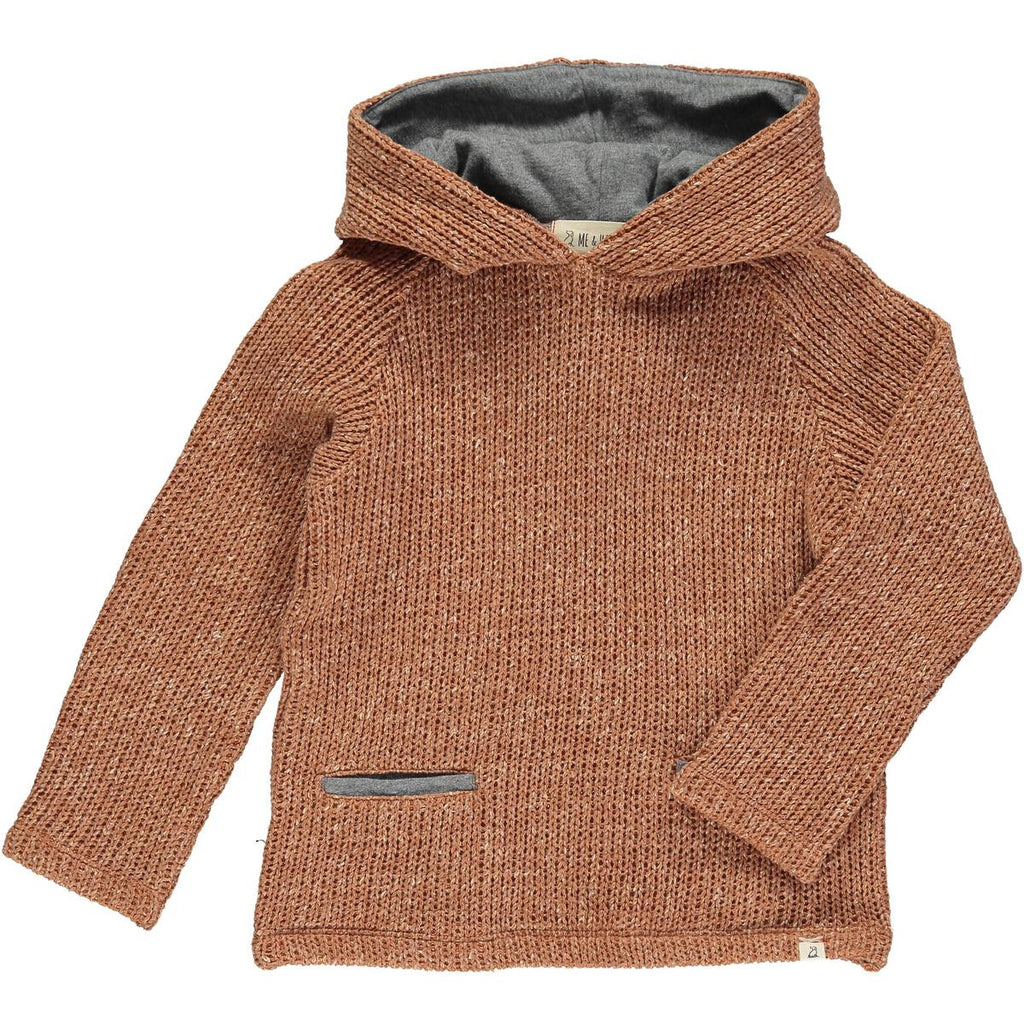 Knit Hooded Sweater