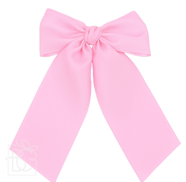 4.5" Opaque Satin Bow w/ Euro Knot