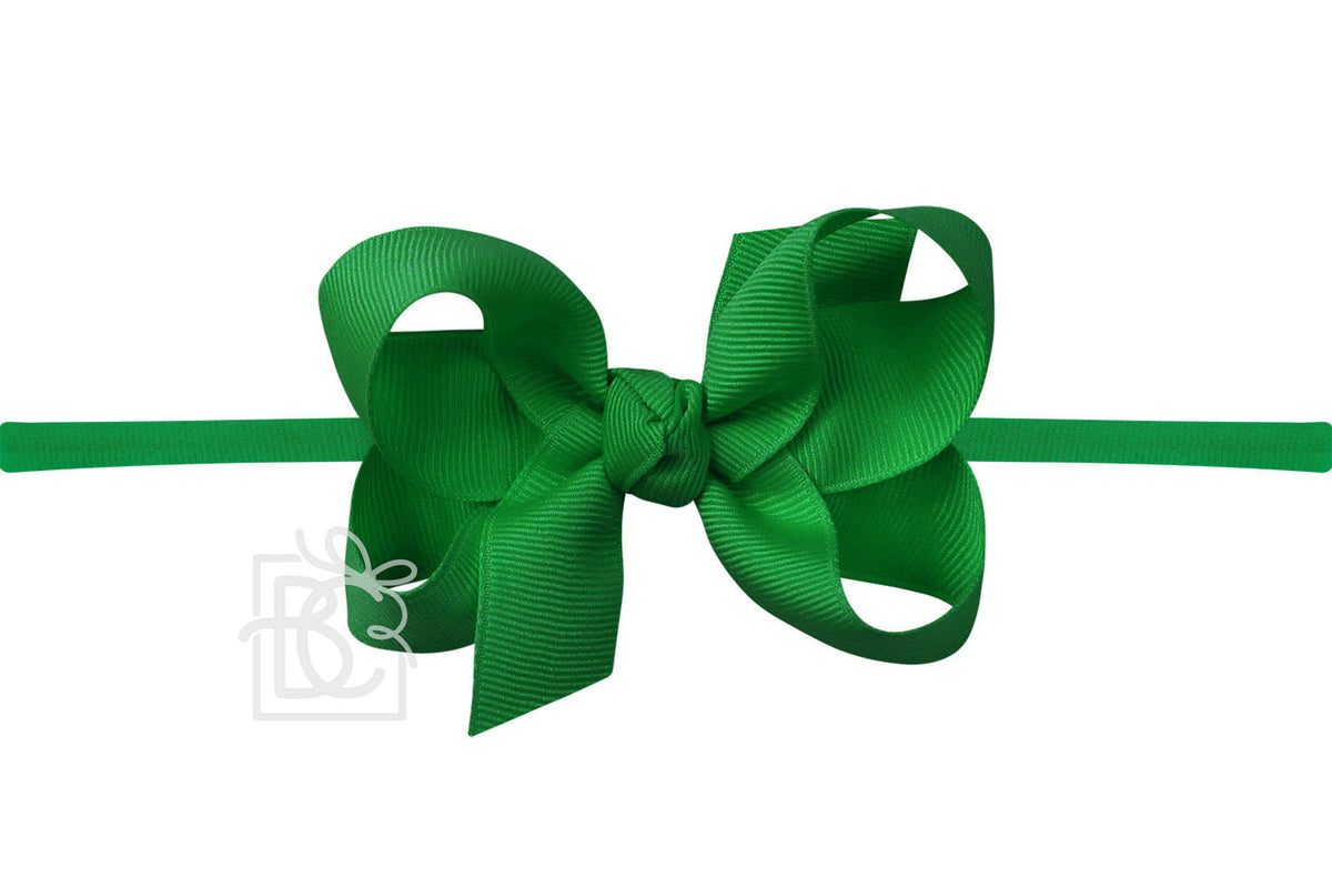 1/4" Pantyhose Headband Bow