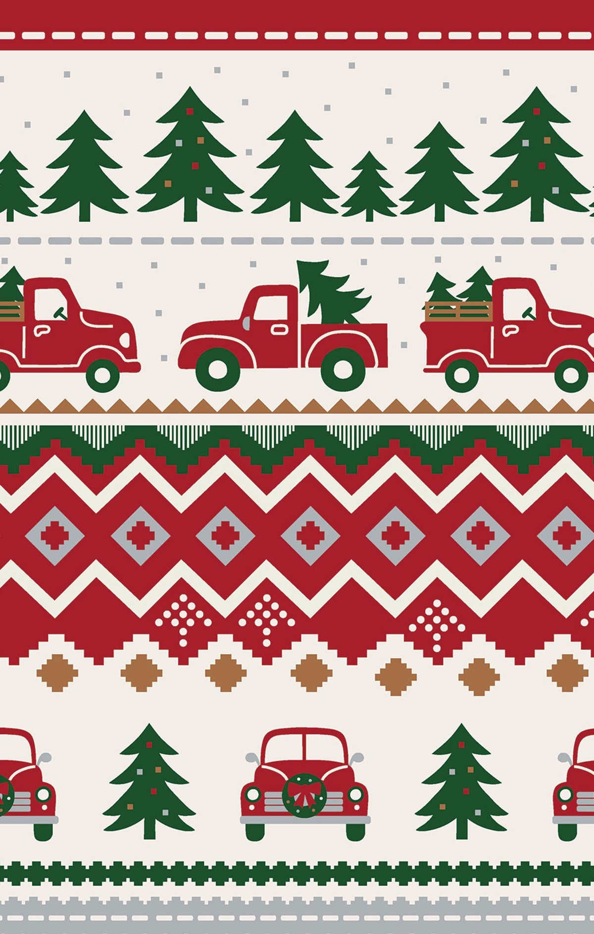 Baby Christmas 2-Way Zipper Romper PJ