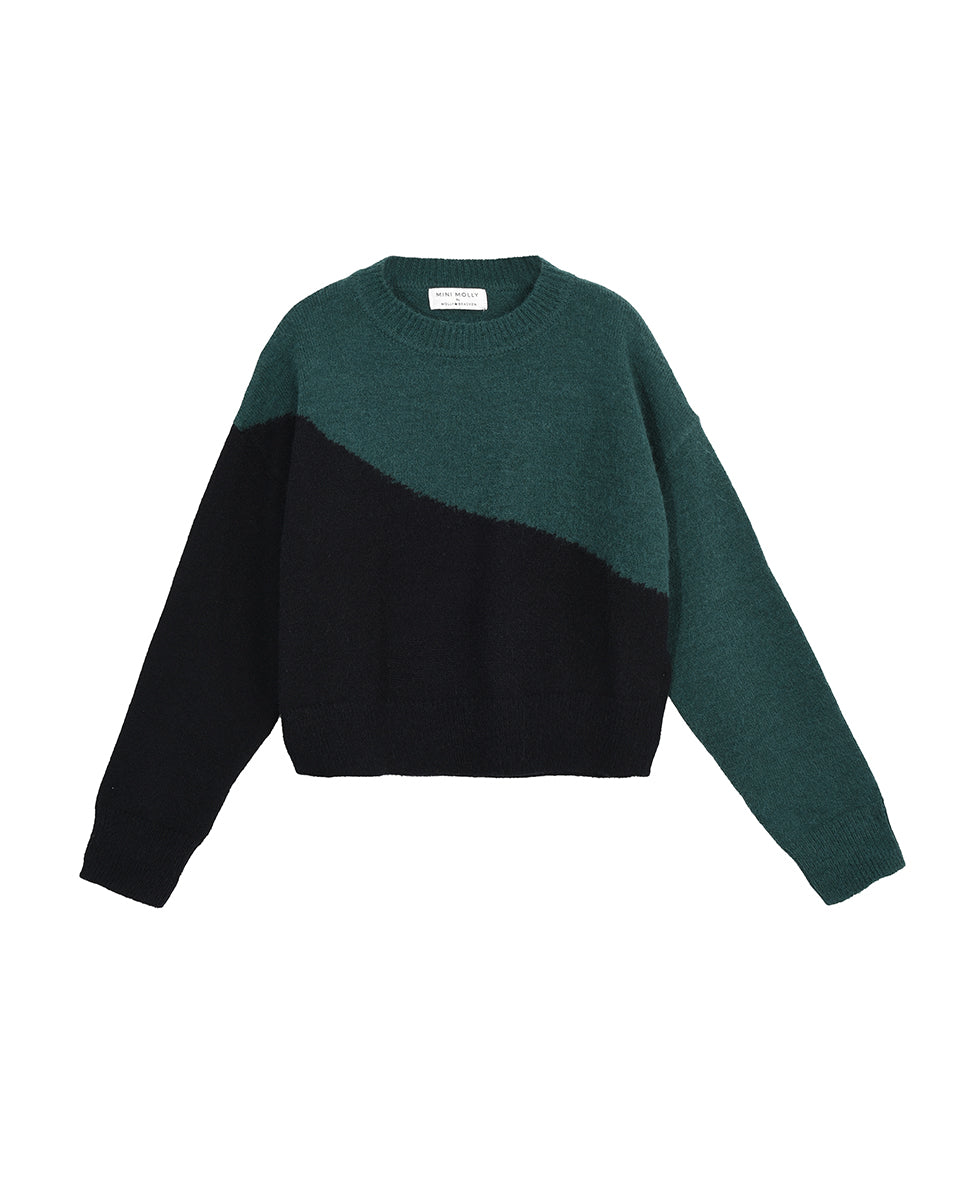 Jr Color Blocked Sweater