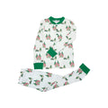 Boy's Christmas Tree Farm Pj Set