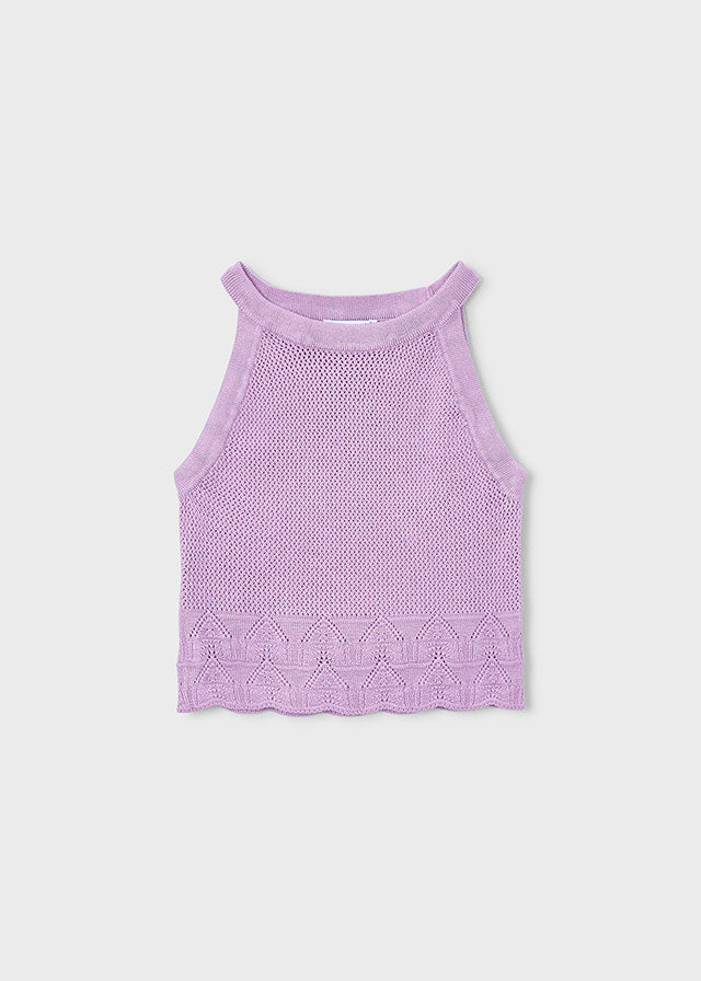 Girls Knit Tank Top