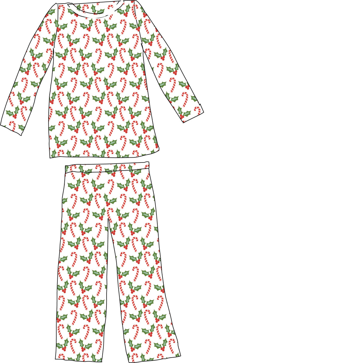 Girl Teen Pant and Top Pj's