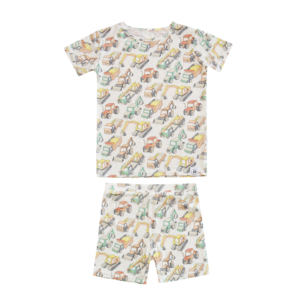 Boy Short Sleeve 2 pc Pj's