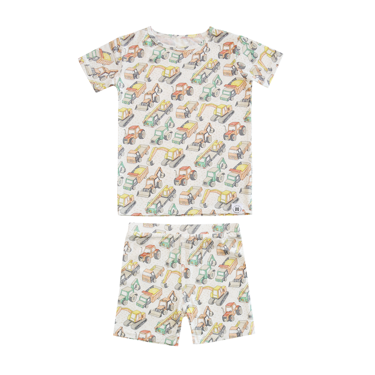 Boy Short Sleeve 2 pc Pj's
