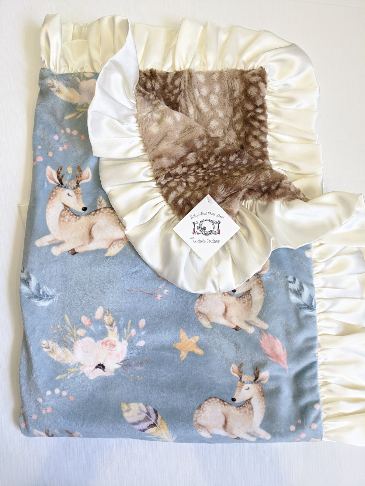 Standard plush blanket