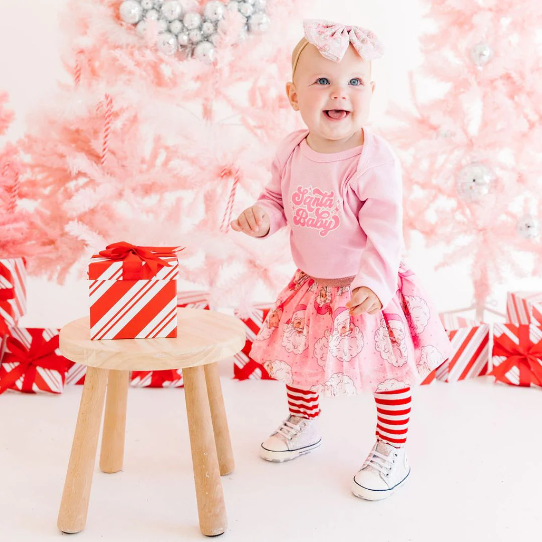 Baby & Toddler Girl Christmas L/S Bodysuit