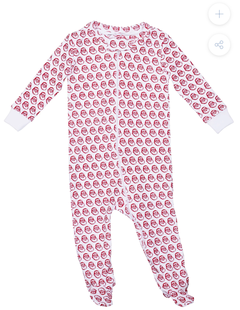 Zippered Footed PJ's