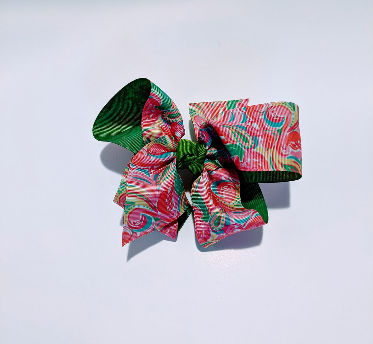 LP 5.5" Alligator Clip Bow w/knot