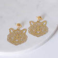 Go Get em Tiger Earrings