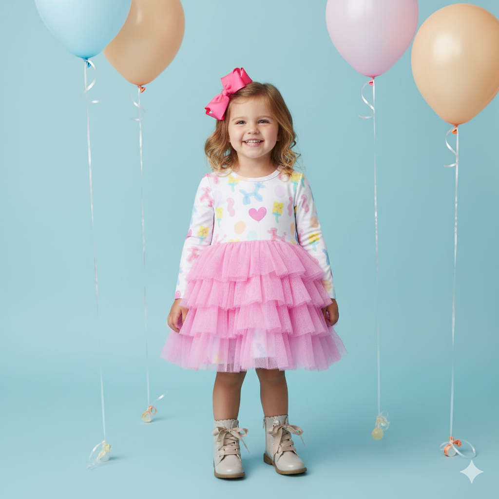 Balloon Animal Tutu Party Dress