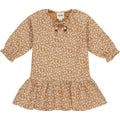 Girl 3/4 Sleeve Drop Waist Dress