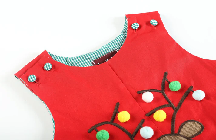 Baby & Toddler Christmas Reindeer Overalls