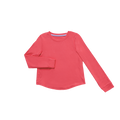 Girl's L/S Solid Top