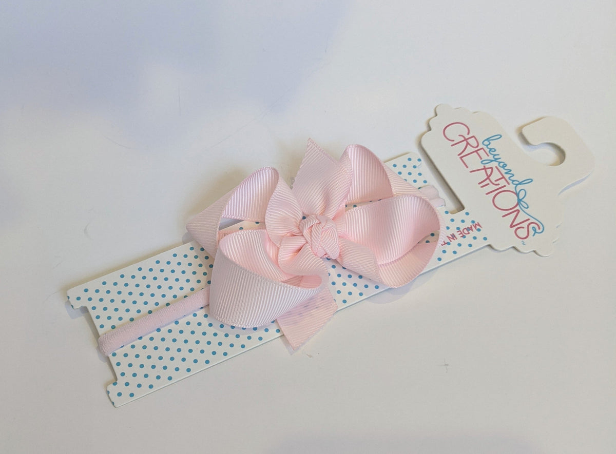 Med 3.5" Pantyhose Headband Bow