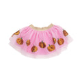 Sequined Pumpkin Tutu Skirt