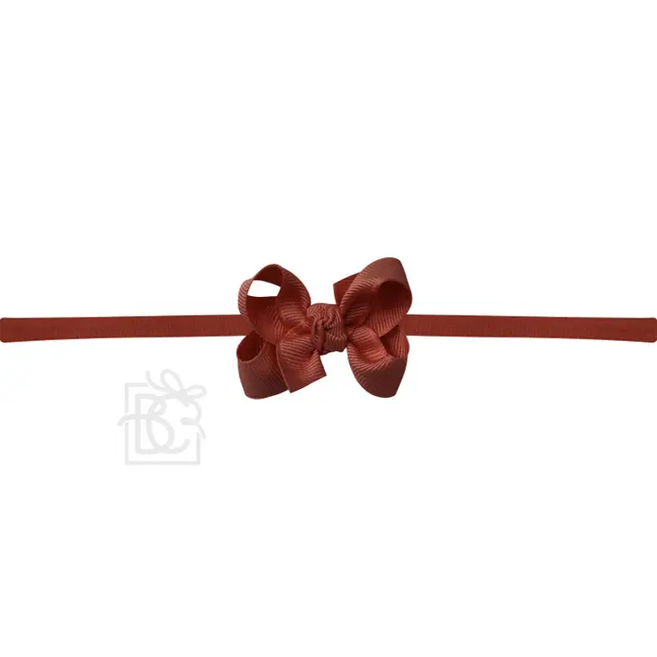 1/4" Multi Loop Grosgrain Headband Bow