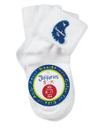 Cuffed Seamless Toe Socks 3Pk
